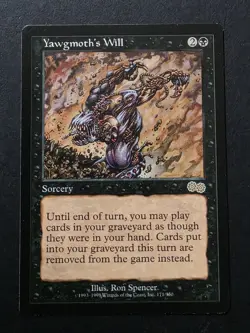 Yawgmoth's Will Urza's Saga Regular - Image 1