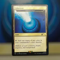 MTG Cybertron - Command Tower Secret Lair Drop Series 710 Regular Rare - Image 1