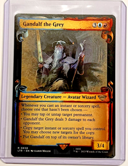 Gandalf the Grey (Showcase Scrolls) UB: The Lord of the Rings Regular NM - Image 1