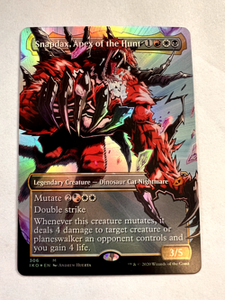 Snapdax, Apex of the Hunt (Showcase) Ikoria: Lair of Behemoths Foil MINT - Image 1