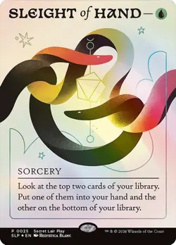 Sleight of Hand Pro Tour Promos Foil NM - Image 1