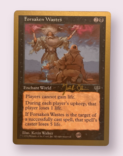 MTG Forsaken Wastes | 1997 Seattle World Championship Decks Jakub Slemr NM - Image 1