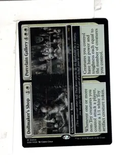 MTG SkeenAB Dollmaker's Shop Porcelain Gallery FOIL from DSK. NM. - Image 1