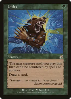 Insist [Torment] Magic MTG - Image 1