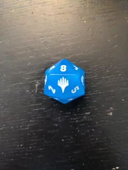 MTG Final Fantasy Prerelease Kit 'Crystal' D20 Countdown Die - Image 4