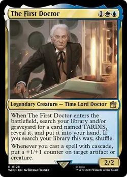 MTG - The First Doctor - Foil - Doctor Who - Magic the Gathering - Image 1