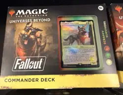 MTG Commander Deck - SEALED Fallout Deck Case (Set of 4 Decks) - Image 3