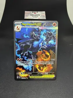 Mega Charizard X EX 125/094 Phantasmal Flames Pokemon Card - NM - Image 1