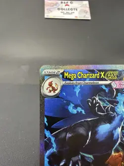 Mega Charizard X EX 125/094 Phantasmal Flames Pokemon Card - NM - Image 2