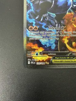 Mega Charizard X EX 125/094 Phantasmal Flames Pokemon Card - NM - Image 4
