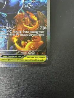 Mega Charizard X EX 125/094 Phantasmal Flames Pokemon Card - NM - Image 5