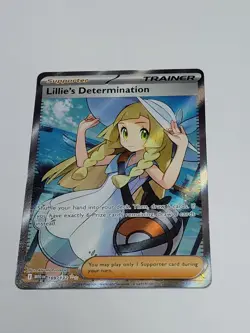 Pokemon TCG Mega Evolution Lillie’s Determination Full Art Trainer Card 169/132 - Image 1