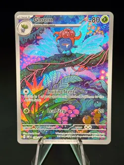 Gloom 198/197 Illustration Rare Obsidian Flames Pokemon Near Mint - Image 1