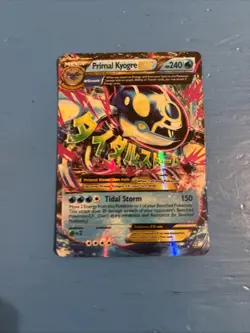 Primal Kyogre EX 55/160 Holo Rare EX Primal Clash Pokemon Mp🔥🔥🔥 - Image 4