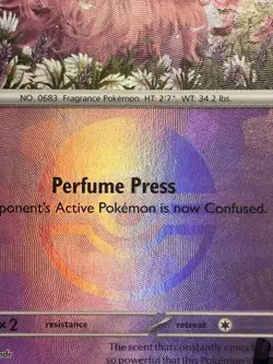 Aromatisse 039/131 - 🌊 Prismatic Evolutions Pokemon POKE BALL Reverse 🖤 - LP - Image 3