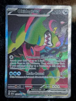 Pokemon TCG: Okidogi ex Shrouded Fable 090/064 Special Illustration Rare - Image 1