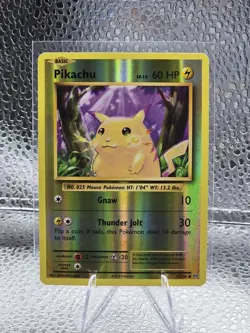 Pokemon 2016 XY Evolutions Pikachu Reverse Holo - Image 1