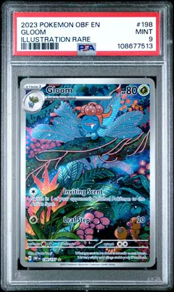 Pokemon TCG Gloom 198/197 Illustration Rare PSA 9 - Image 1