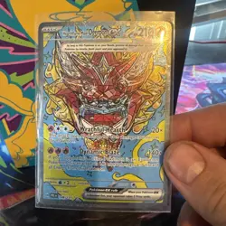 Pokemon Heartflame Mask Ogerpon ex 148/131 Prismatic Evolutions SIR Holo NM - Image 1