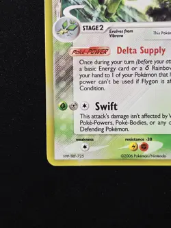 Flygon 7/110 Delta Species Holo Rare EX Holon Phantoms 2006 TCG Pokemon - Image 5