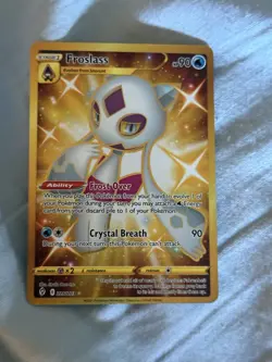 Pokemon TCG - Froslass 226/203 - Gold Secret Rare - Evolving Skies NM - Image 1