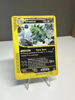 Tyranitar 029/165 Expedition Base Set Holo Reverse Rare Pokemon HP/DMG - Image 2