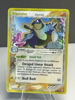 Blastoise (Delta Species) - 2/100 - Holo Rare - Reverse Holo Pokemon HP/DMG - Image 1