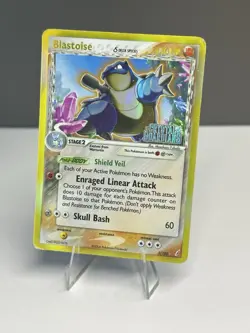 Blastoise (Delta Species) - 2/100 - Holo Rare - Reverse Holo Pokemon HP/DMG - Image 2