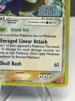 Blastoise (Delta Species) - 2/100 - Holo Rare - Reverse Holo Pokemon HP/DMG - Image 5