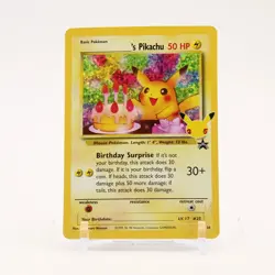 Birthday Pikachu - Celebrations 25th Classic Collection Holo Pokemon - NM/LP - Image 1
