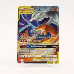 Reshiram & Charizard GX - 20/214 Unbroken Bonds Ultra Rare Pokemon - NM/LP - Image 1