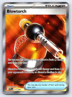Blowtorch 117/094 Ultra Rare Phantasmal Flames Pokemon Near Mint - Image 1