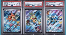 2026 POKEMON FIRST PARTNER ILLUSTRATION COLLECTION PSA 10 SEQUENTIAL SET SINNOH - Image 1