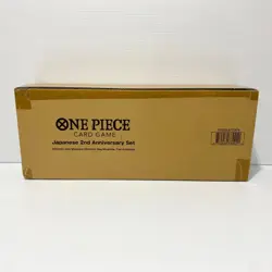 Japanese One Piece Second 2nd Anniversary Set English Cards Sealed Box - Image 2