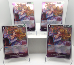 Charlotte Pudding Playset OP12-071 x4 Legacy of the Master One Piece TCG - Image 1