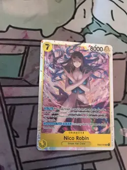 Nico Robin EB03-055 Super Rare Extra Booster One Piece Heroines - Image 1