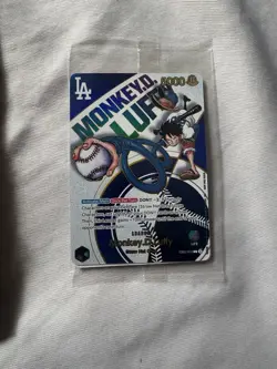 ONE PIECE x Dodgers Luffy Promo Card | #010 | EB02-010 - Image 1