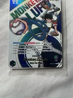 ONE PIECE x Dodgers Luffy Promo Card | #010 | EB02-010 - Image 3