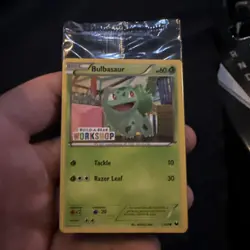 Bulbasaur 1/108 Build A Bear Workshop Promo Pokemon Card Sealed - Image 1