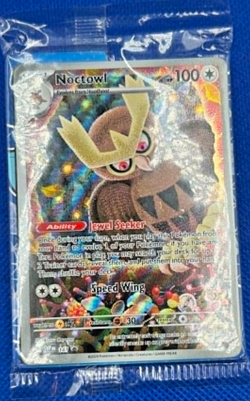 Noctowl-141 (Pokemon Center Exclusive) 141 Sv: Scarlet & Violet Promo Cards Holo - Image 1