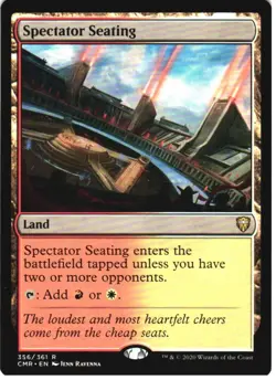 SPECTATOR SEATING 356 RARE COMMANDER LEGENDS MAGIC: THE GATHERING LP - Image 1