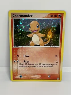 Pokemon Charmander 113/112 Ex Firered Leafgreen Holo with A Gorgeous SWIRL. NM - Image 1