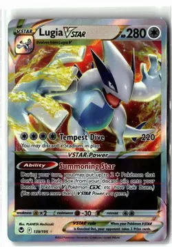 Lugia VSTAR ⭐ 139/195 Holo VSTAR Rare Silver Tempest 2022 Pokemon NM - Image 1