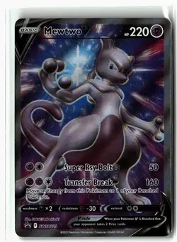 Mewtwo V ⭐ SWSH229 Holo Promo Sword & Shield Promo Pokemon NM - Image 1