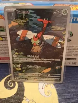 Pokemon TCG Yanma Holo Card Illustration Rare, 183/182, Sv10: Destined Rivals - Image 1