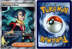Pokemon Card - Grimsley's Move 120/094 Phantasmal Flames Ultra Rare Near Mint - Image 3
