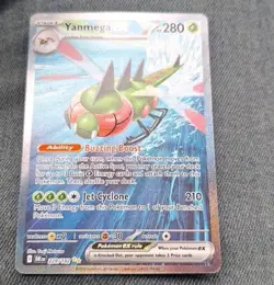 Yanmega ex 228/182 Special Illustration Rare Destined Rivals Pokemon Near Mint - Image 1