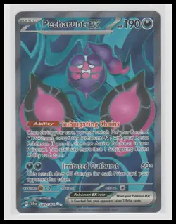 Pokemon SV: Shrouded Fable #085/064 Pecharunt ex - Image 1