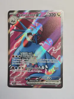 Salamence ex 177/159 Sv09: Journey Together Full Art Ultra Rare Holo Stage 2 ENG - Image 1