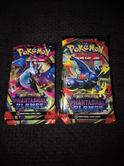 30x Phantasmal Flames Booster Packs - English Pokemon TCG - New & Sealed - Image 1
